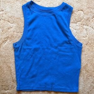 Hollister Royal Blue High-Neck Tank